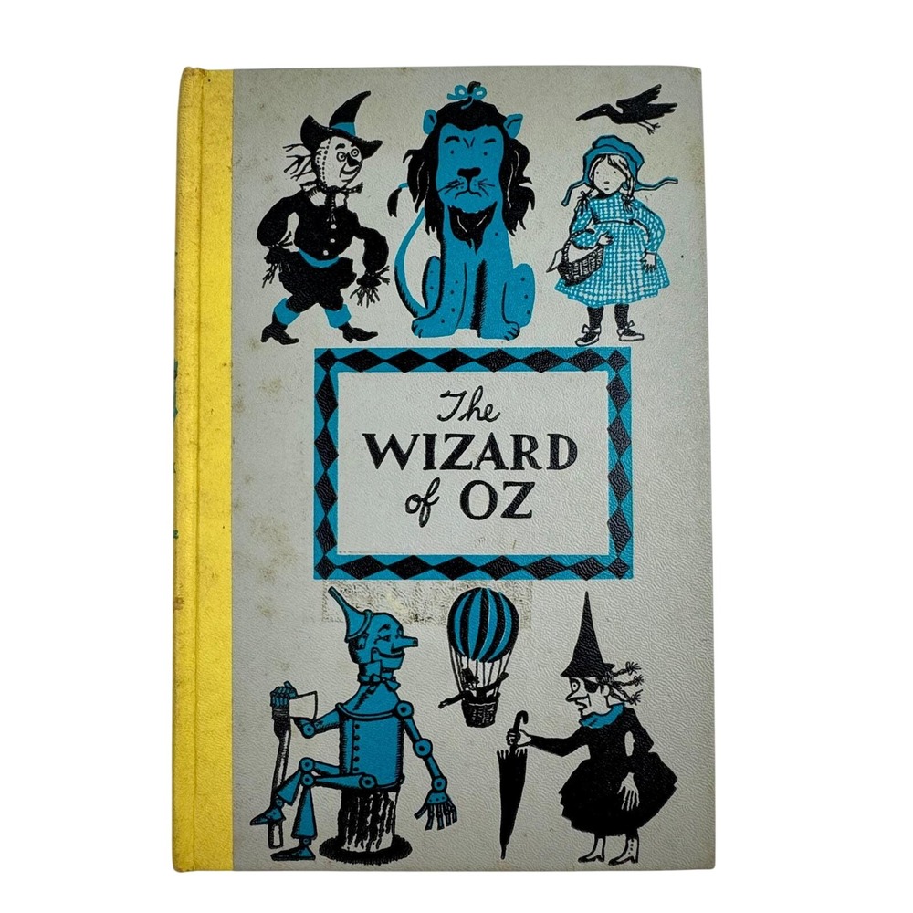 The New Wizard of Oz by L.Frank Baum Weisgard 1944 Junior Deluxe Illustrated